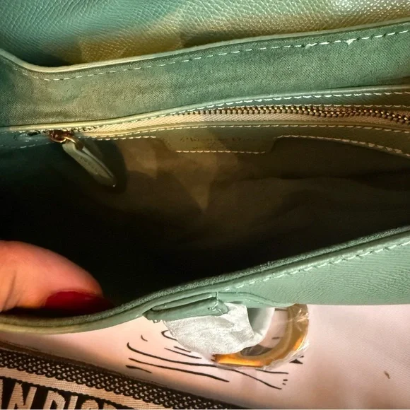 NWNT light Green Saddle Bag shoulder bag& crossbody bag